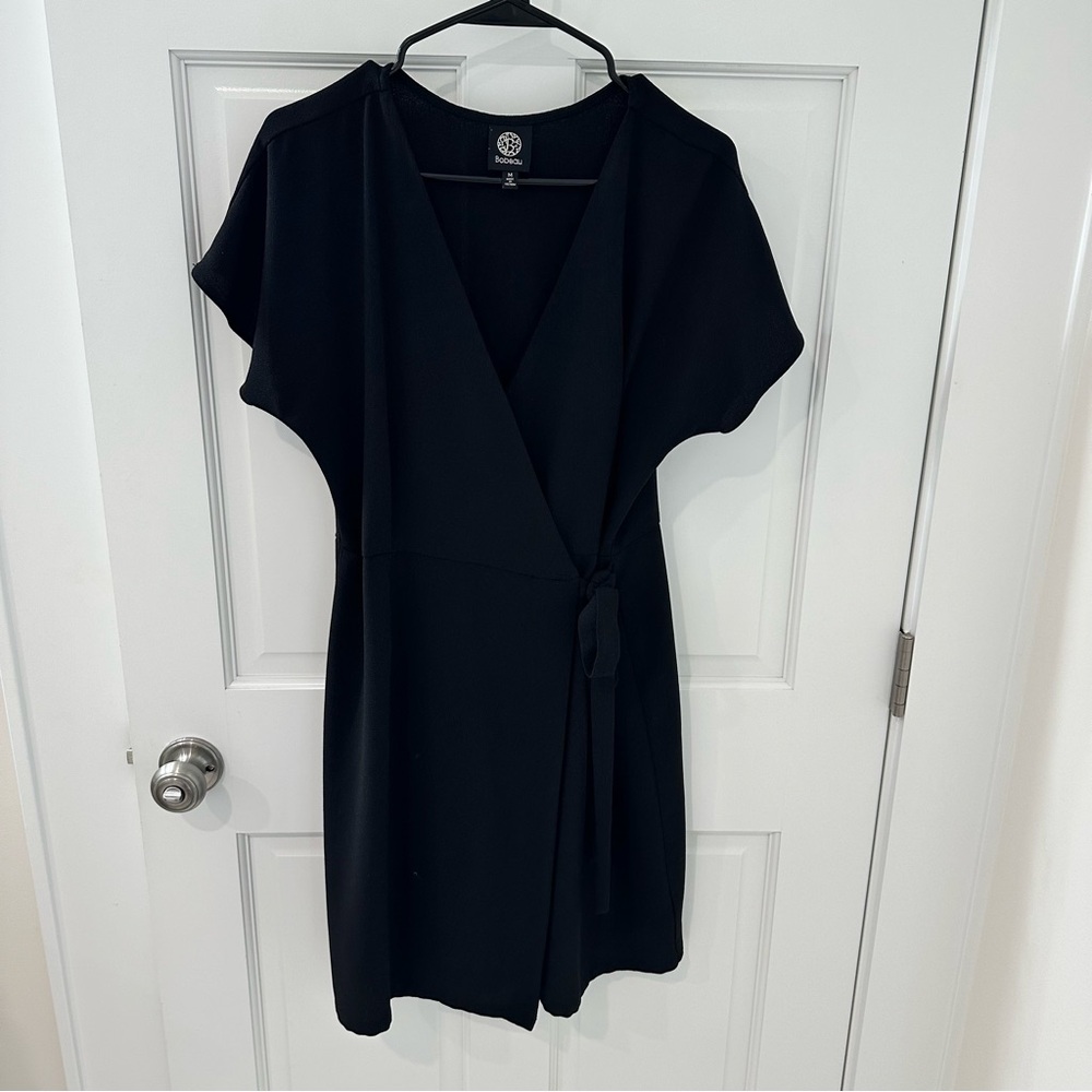 Black Wrap Dress